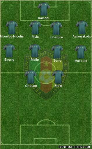 Cameroon Formation 2013