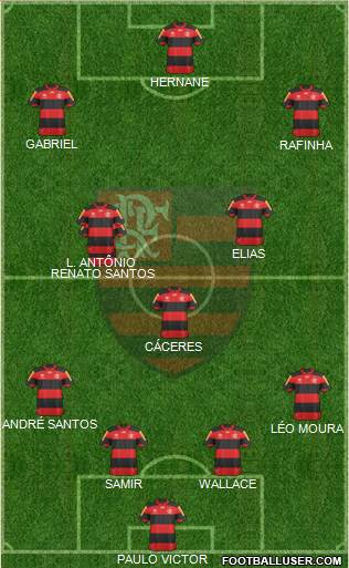 CR Flamengo Formation 2013