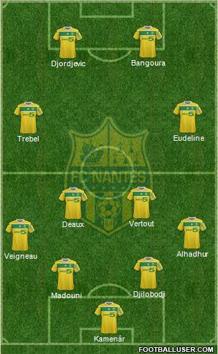 FC Nantes Formation 2013