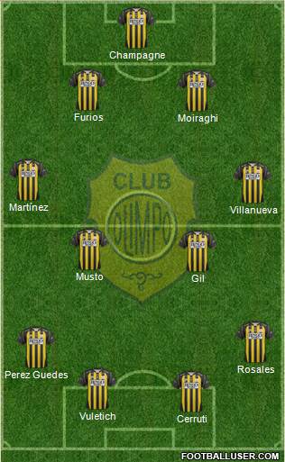 Olimpo de Bahía Blanca Formation 2013