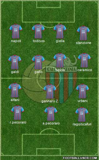 Catania Formation 2013