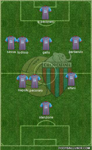 Catania Formation 2013