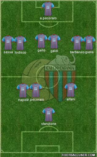 Catania Formation 2013