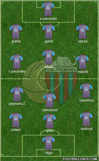 Catania Formation 2013