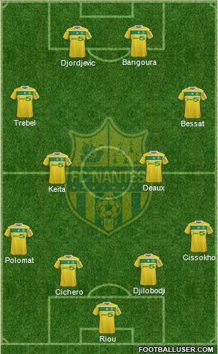 FC Nantes Formation 2013