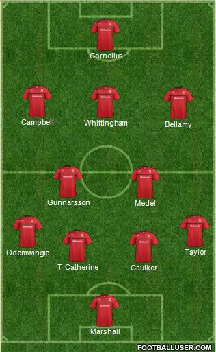 Cardiff City Formation 2013