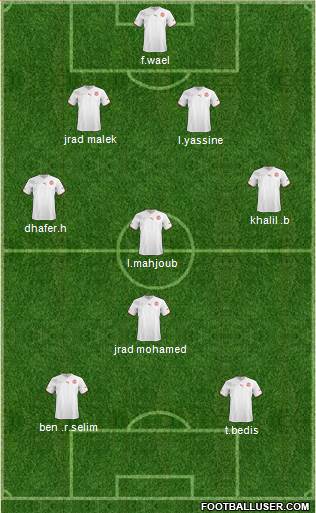 Tunisia Formation 2013