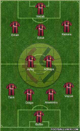 Eskisehirspor Formation 2013