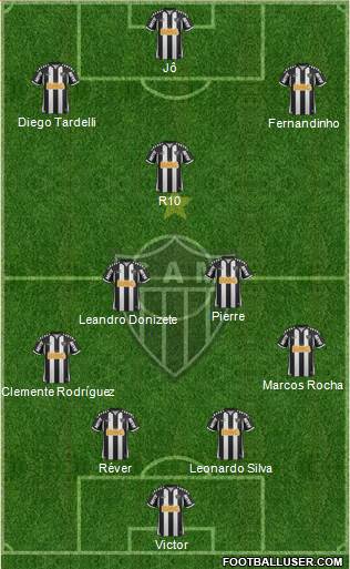 C Atlético Mineiro Formation 2013