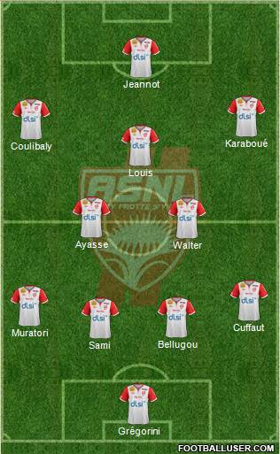 A.S. Nancy Lorraine Formation 2013