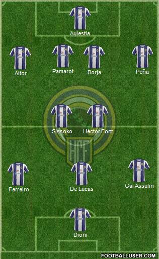 Hércules C.F., S.A.D. Formation 2013