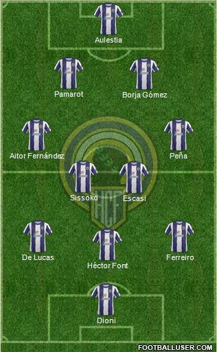 Hércules C.F., S.A.D. Formation 2013