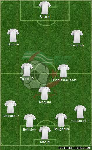 Algeria Formation 2013