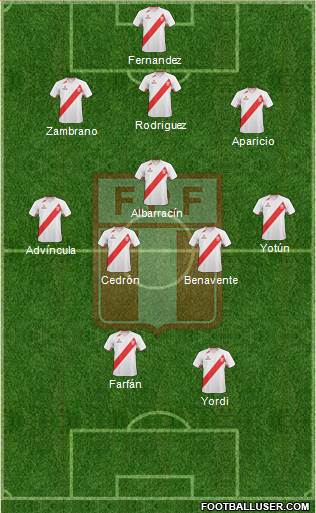 Peru Formation 2013