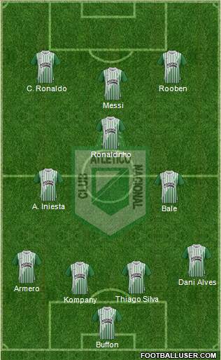 CDC Atlético Nacional Formation 2013