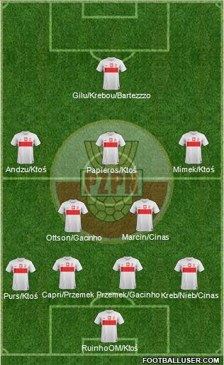 Poland Formation 2013