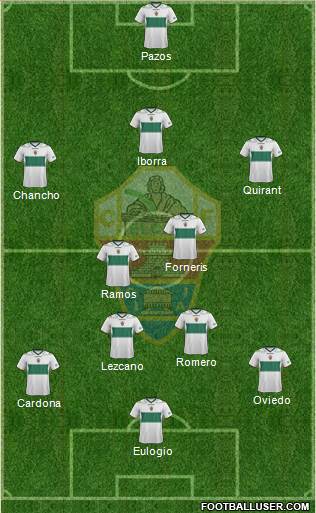 Elche C.F., S.A.D. Formation 2013