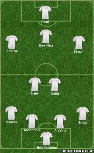 Tunisia Formation 2013