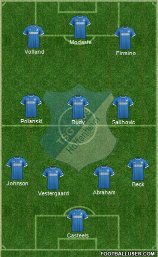 TSG 1899 Hoffenheim Formation 2013