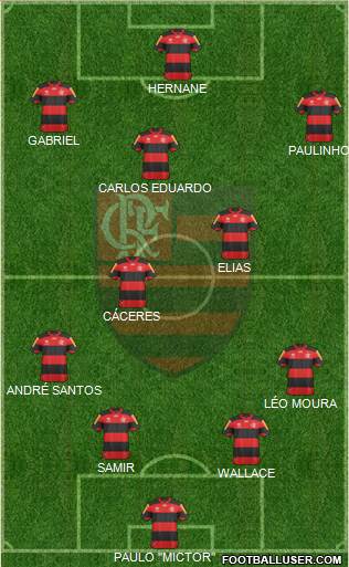 CR Flamengo Formation 2013