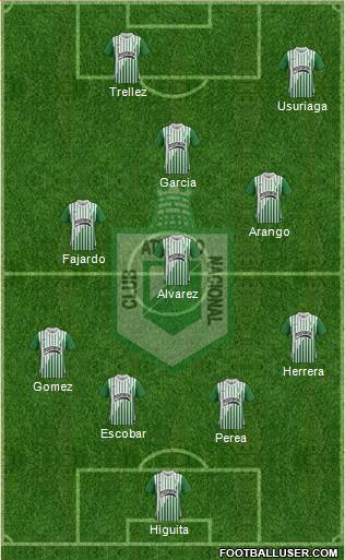 CDC Atlético Nacional Formation 2013