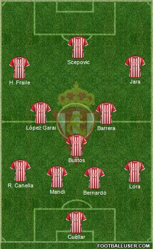 Real Sporting S.A.D. Formation 2013