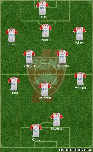 A.S. Nancy Lorraine Formation 2013