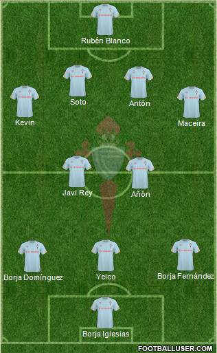 R.C. Celta S.A.D. B Formation 2013