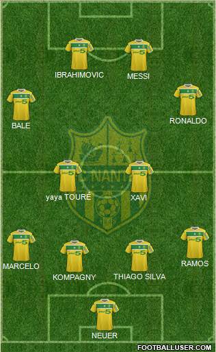 FC Nantes Formation 2013