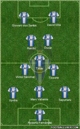 C.D. Alcoyano Formation 2013