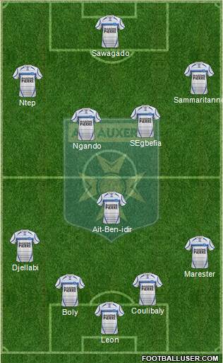 A.J. Auxerre Formation 2013