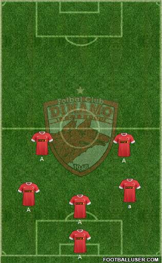 FC Dinamo 1948 Bucharest Formation 2013