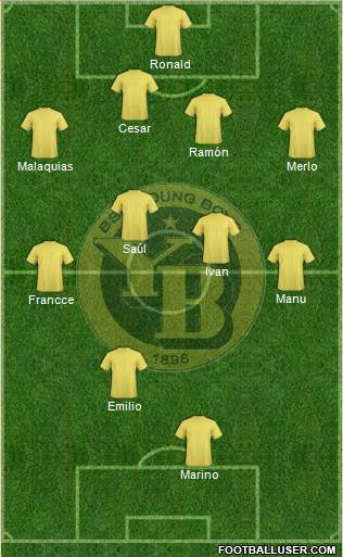 BSC Young Boys Formation 2013