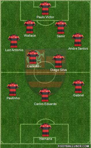 CR Flamengo Formation 2013