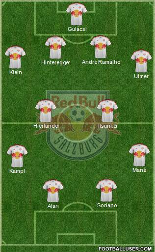 FC Salzburg Formation 2013