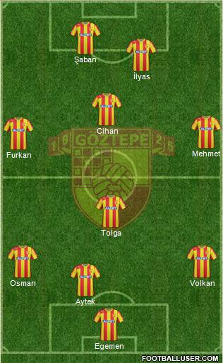 Göztepe A.S. Formation 2013