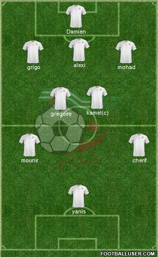 Algeria Formation 2013