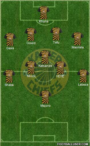 Kaizer Chiefs Formation 2013