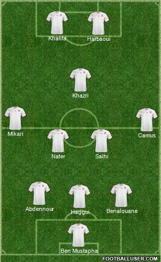 Tunisia Formation 2013