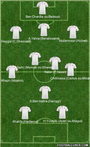 Tunisia Formation 2013