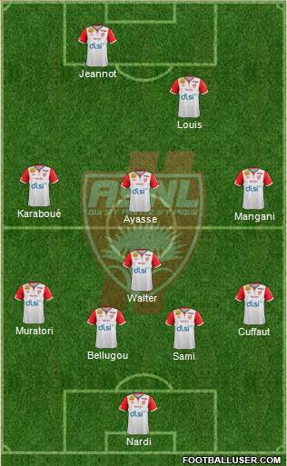 A.S. Nancy Lorraine Formation 2013