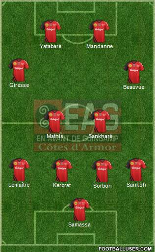 En Avant de Guingamp Formation 2013