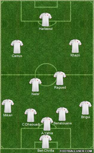 Tunisia Formation 2013