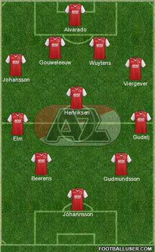 AZ Alkmaar Formation 2013