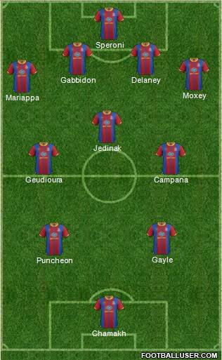 Crystal Palace Formation 2013