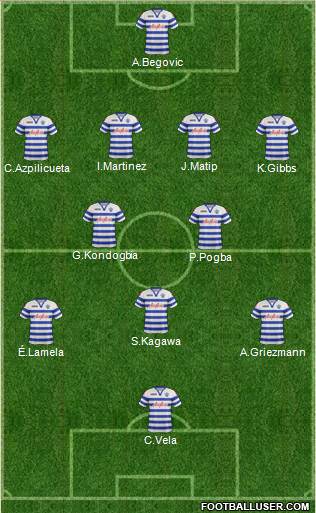 Queens Park Rangers Formation 2013