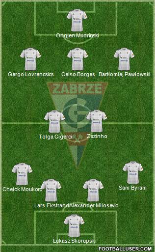 Gornik Zabrze Formation 2013