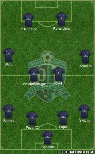 Dinamo Tbilisi Formation 2013