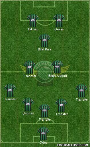 Akhisar Belediye ve Gençlik Formation 2013