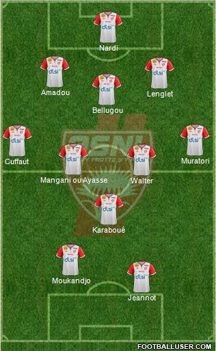 A.S. Nancy Lorraine Formation 2013